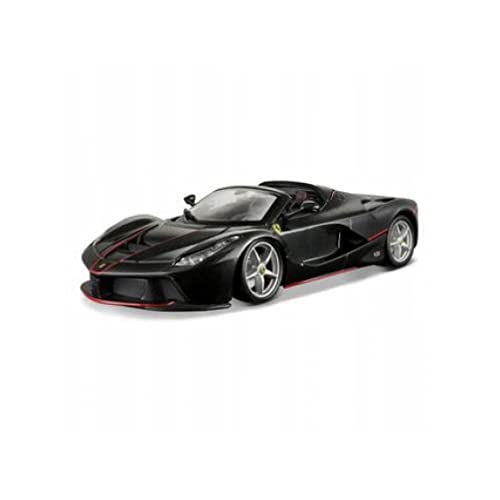 Bburago Kompatibel mit Ferrari F70 LaFerrari Aperta Schwarz 1:24 18-26022 von Bburago