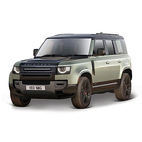 Bburago LAND ROVER DEFENDER (2022) - Maßstab 1:24 - Unglaublich detailliertes Druckguss-Sammelmodellauto von Bburago