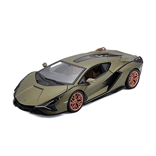 Bburago 1:24 - Lamborghini Sian FKP 37, Matt Grün von Bburago