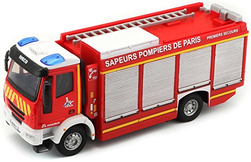 Bburago Maisto France France-Iveco Bburago Maisto Frankreich 32052 Miniatur-Feuerwehrwagen Magirus RW – Maßstab 1:55, Red Bburago Maisto France France-Iveco Bburago Maisto Frankreich 32052 Miniatur-Feuerwehrwagen Magirus RW – Maßstab 1:55, Red von Bburago