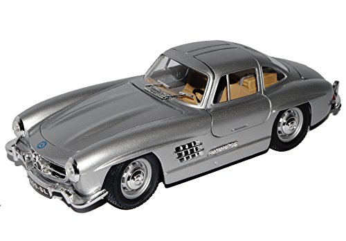 Bburago Mercedes-Benz 300SL Coupe Silber W198 1954-1963 18-22023 1/24 Modell Auto Bburago Mercedes-Benz 300SL Coupe Silber W198 1954-1963 18-22023 1/24 Modell Auto von Bburago
