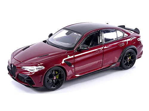 Bburago - Miniaturauto, 1:18, Giulia GTA - 2020, Rosso GTA, Sammlerauto, Auto, Jugendliche, Unisex, 1 Stück von Bburago