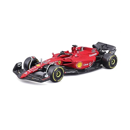 Bburago 1:43 F1 2022 Ferrari F1-75 Leclerc, Rot von Bburago