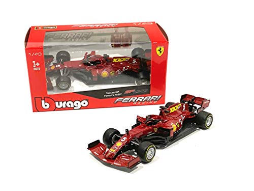 Bburago Modellauto Sport 1:43 2020 Ferrari Racing SF1000 Formula One F1 5 Sebastian Vettel von Bburago