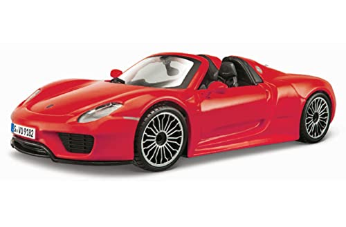 Bburago Porsche 918 Spyder 1:24 Metall-Rot Kind Auto Modellauto Bburago Porsche 918 Spyder 1:24 Metall-Rot Kind Auto Modellauto von Bburago
