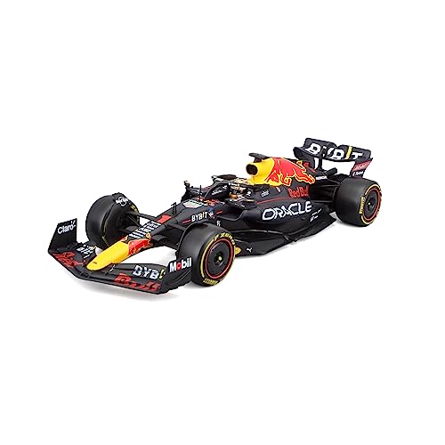 Bburago RedBull RB18 (2022): Modellauto im Maßstab 1:24, 1 Max Verstappen, Hardcase, blau (18-28026V) von Bburago