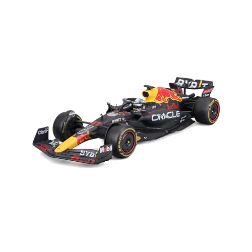 Bburago RedBull RB18 (2022): Modellauto im Maßstab 1:24, #11 Sergio Perez, Hardcase, blau (18-28026P) von Bburago
