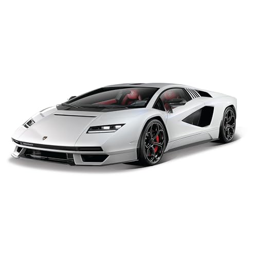 Bburago Street FIRE Lamborghini Countach Super Car - Maßstab 1:43 - Unglaublich detaillierte Druckguss-Nachbildung Sammlermodell Fahrzeug von Bburago