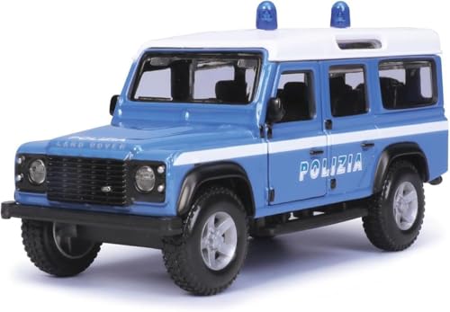 Burago Land Rover Defender 1:32 Auto mit Livrea Polizei von Bburago