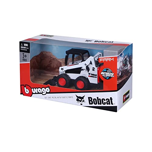 Burago May Chong Group – BBURAGO – 1/43 Gebrauchskollektion – Bagger Bobcat S590 – für Kinder ab 3 Jahren – 31803, Mehrfarbig Burago May Chong Group – BBURAGO – 1/43 Gebrauchskollektion – Bagger Bobcat S590 – für Kinder ab 3 Jahren – 31803, Mehrfarbig von Bburago