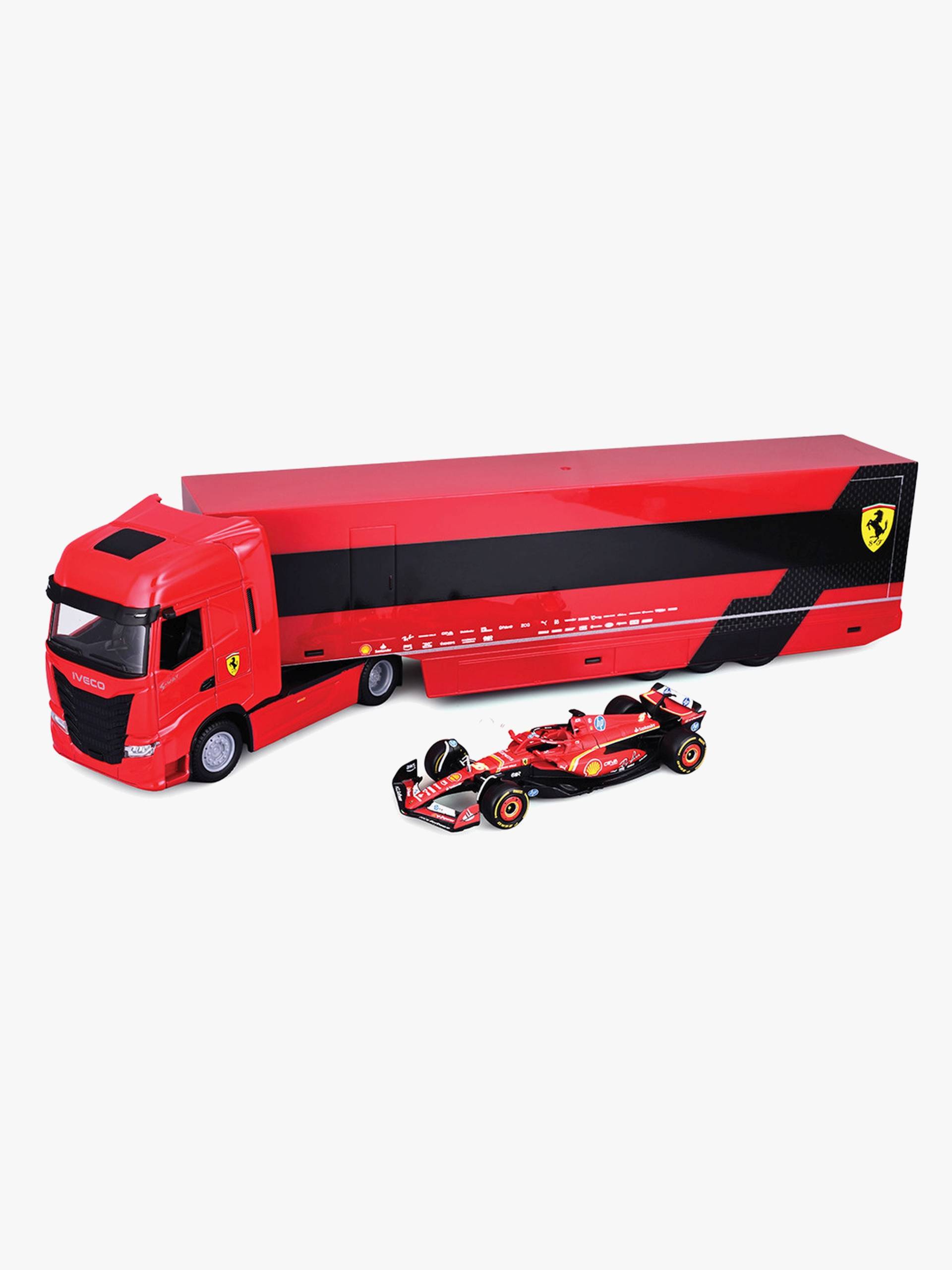 F1 Ferrari Racing Iveco S-Way 570 Transportset mit SFR SF-24 Lecleec #16 1:43 F1 Ferrari Racing Iveco S-Way 570 Transportset mit SFR SF-24 Lecleec #16 1:43 von Bburago