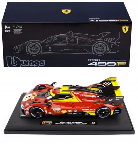Ferrari 499P #50 LMH FIA 24h Le Mans Hypercar 2024 1:18 Bburago 18-16312 Ferrari 499P #50 LMH FIA 24h Le Mans Hypercar 2024 1:18 Bburago 18-16312 von Bburago