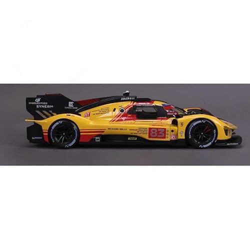 Ferrari 499P #83 KUBICA LMH FIA 24h Le Mans 2024 1:43 Bburago 18-36317 von Bburago