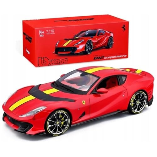 Ferrari 812 Competizione 1:18 Bburago 18-16915 ROTES ITALIENFAHRZEUG Ferrari 812 Competizione 1:18 Bburago 18-16915 ROTES ITALIENFAHRZEUG von Bburago