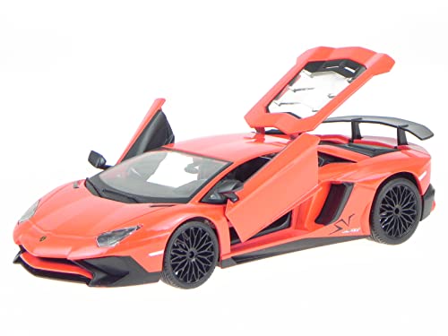 Lamborghini Aventador LP 750-4 SV rot Modellauto 21079 Bburago 1:24 von Bburago