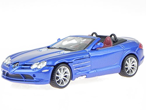 Mercedes SLR McLaren Roadster blau Modellauto 42014 Bburago 1:32 von Bburago