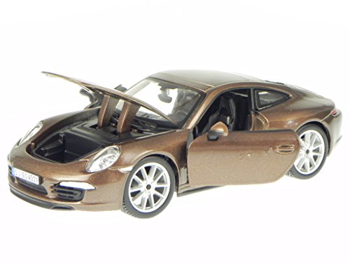 Porsche 911 991 Carrera S 2011 braun Modellauto 21065 Bburago 1:24 Porsche 911 991 Carrera S 2011 braun Modellauto 21065 Bburago 1:24 von Bburago