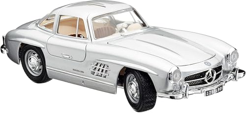 TAVITOYS, Mercedes-Benz 300 SL (1954) Silber (18-22023S) Farbe (1) von Bburago