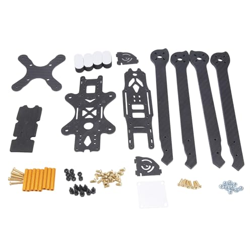 Bcowtte Für XL9 9 Zoll Kohlefaser-Rahmen Kit Rack Achsabstand 390 mm Unterstützung 2212 2213 2216 Motor für FPV Drohne Quadcopter Einfach zu bedienen von Bcowtte