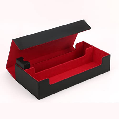 Bcowtte Magnetische Aufbewahrungsbox für Sammelkarten, 550+, mit Triptychon-Deckel, entworfen für Yugioh-Aufbewahrung, Kartenspiele, mit integrierten Trennwänden Bcowtte Magnetische Aufbewahrungsbox für Sammelkarten, 550+, mit Triptychon-Deckel, entworfen für Yugioh-Aufbewahrung, Kartenspiele, mit integrierten Trennwänden von Bcowtte