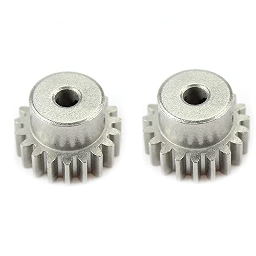 Bdfhjln 2X Metall 19T Motor Zahnrad Ritzel 124016-2178 für 144010 124016 124017 Bürstenlos RC Auto Teile Zubehör von Bdfhjln