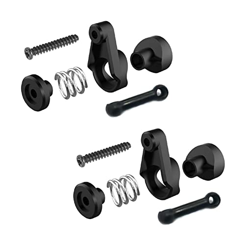 Bdfhjln 2X Servo Saver Puffer Swing Arm Link Rod für 1603 1604 SG1603 SG1604 1/16 RC Auto Ersatzteile Zubehör von Bdfhjln