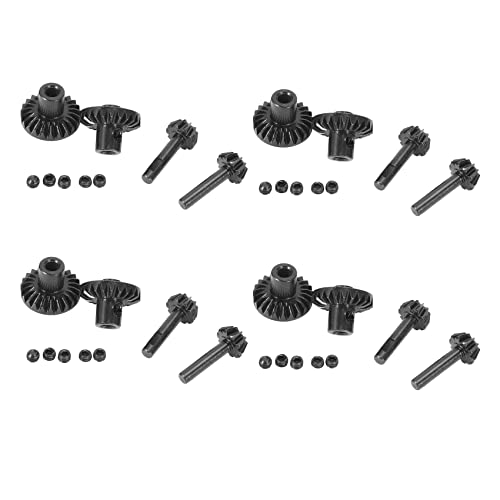Bdukbduk 16 x Stahlgetriebe für Vorder- und Hinterachse, Antriebswellen-Getriebe, Upgrade-Zubehör für B24, B36, C14, C24, MN, D90, D99, MN99S Teile von Bdukbduk