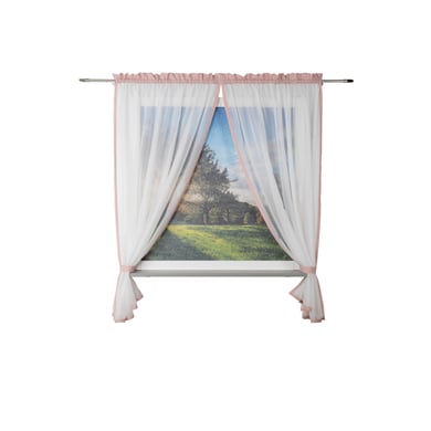Be Be 's Collection Vorhang-Schlaufenschal 2-tlg. Prinzessin 2023 100x170 cm von Be Be's Collection