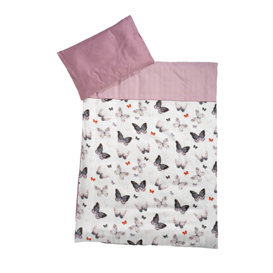 Be Be 's Collection Bettwäsche Butterfly bunt 100 x 135 cm von Be Be&#039s Collection