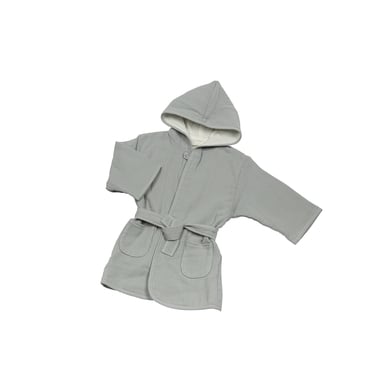 Be Be 's Collection Musselin Bademantel grau von Be Be's Collection