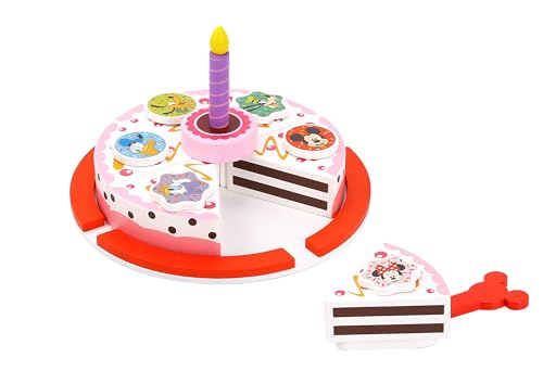 Be_Imex TY412 Mickey et SES amis Mouse Disney Minnie Maus Torte und Zubehör aus Holz, Mehrfarbig, S Be_Imex TY412 Mickey et SES amis Mouse Disney Minnie Maus Torte und Zubehör aus Holz, Mehrfarbig, S von Disney