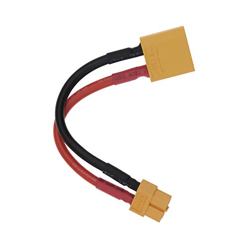 Be In Your Mind XT90 Stecker auf XT60 Buchse Konvertierungsadapterkabel mit 10 cm 12 AWG Draht und Stecker-Schutzhülle für RC Lipo NiMH Akku-Ladegerät ESC Be In Your Mind XT90 Stecker auf XT60 Buchse Konvertierungsadapterkabel mit 10 cm 12 AWG Draht und Stecker-Schutzhülle für RC Lipo NiMH Akku-Ladegerät ESC von Be In Your Mind