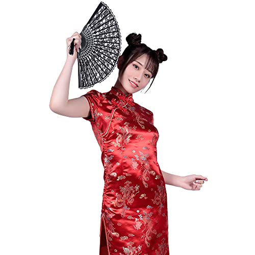 Be With Attack Chinese Clothes, Long (Red), M Size, Costume, Women's von Be With