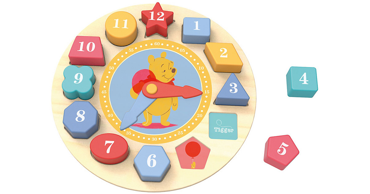 Block Puzzle aus Holz Winnie Pooh mehrfarbig von Be iMeX