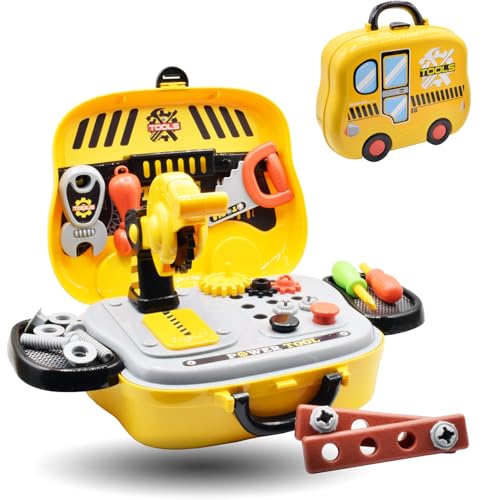 Kinder Werkzeugkoffer Spieleset Kreissäge Koffer Werkzeug mit Rollen Kinder Werkzeugkoffer Spieleset Kreissäge Koffer Werkzeug mit Rollen von BeBuy24