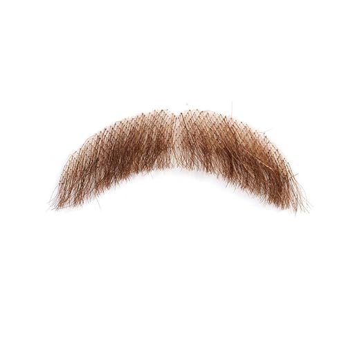 BeLongsYou Erwachsene Schnurrbart Unsichtbare Falsche Bärte Echthaar Falscher Gesichtsbart Film Makeup und Spezialeffekte Cosplay Party Requisite,Brown 08 BeLongsYou Erwachsene Schnurrbart Unsichtbare Falsche Bärte Echthaar Falscher Gesichtsbart Film Makeup und Spezialeffekte Cosplay Party Requisite,Brown 08 von BeLongsYou