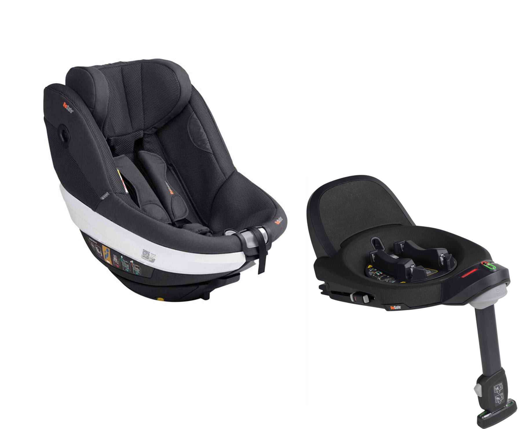 BeSafe Beyond 360 Kindersitz inkl. Basis, Anthracite Mesh BeSafe Beyond 360 Kindersitz inkl. Basis, Anthracite Mesh von BeSafe
