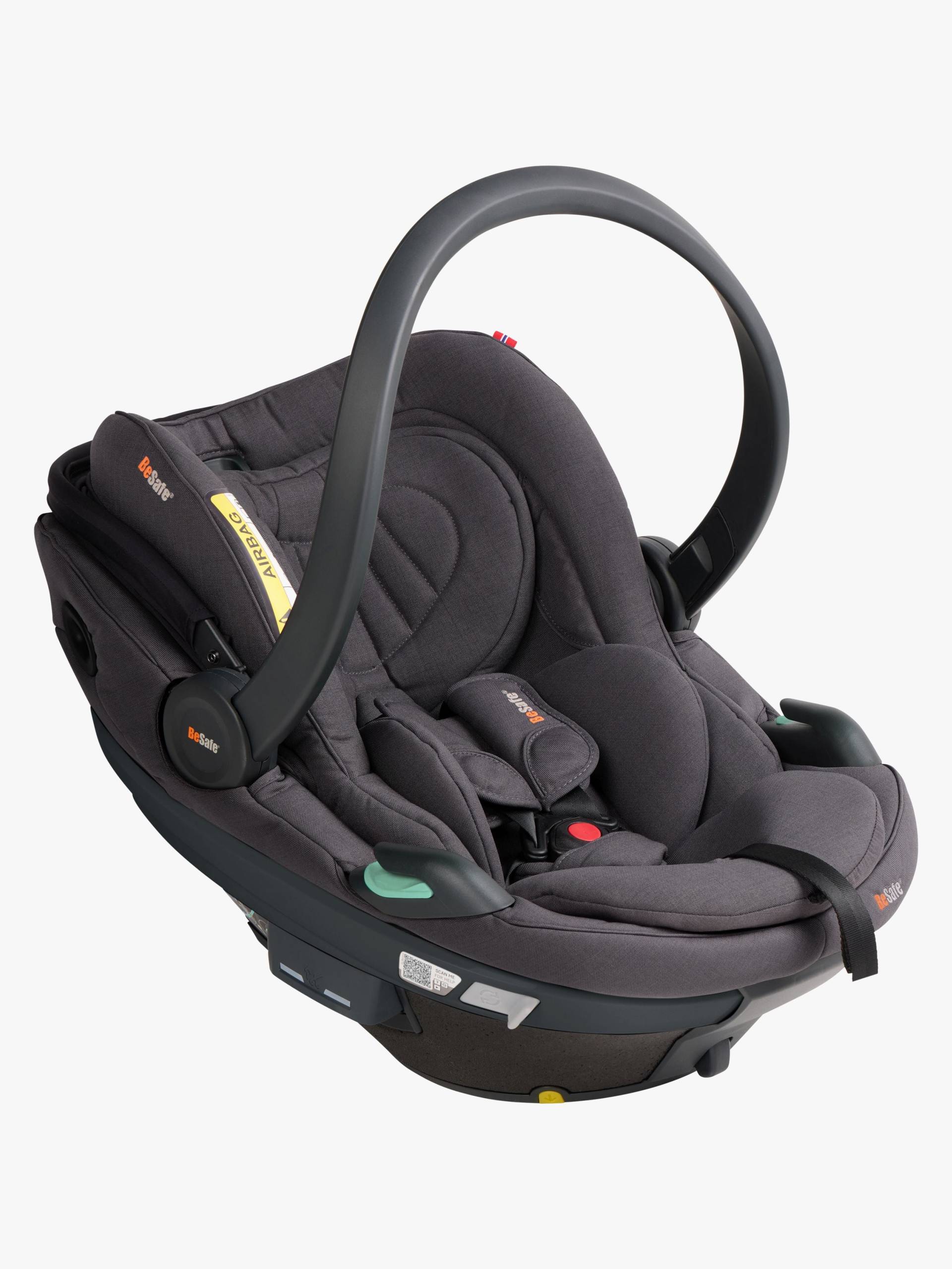 BeSafe Go Beyond 2 Babyschale, Dark Grey Mélange BeSafe Go Beyond 2 Babyschale, Dark Grey Mélange von BeSafe