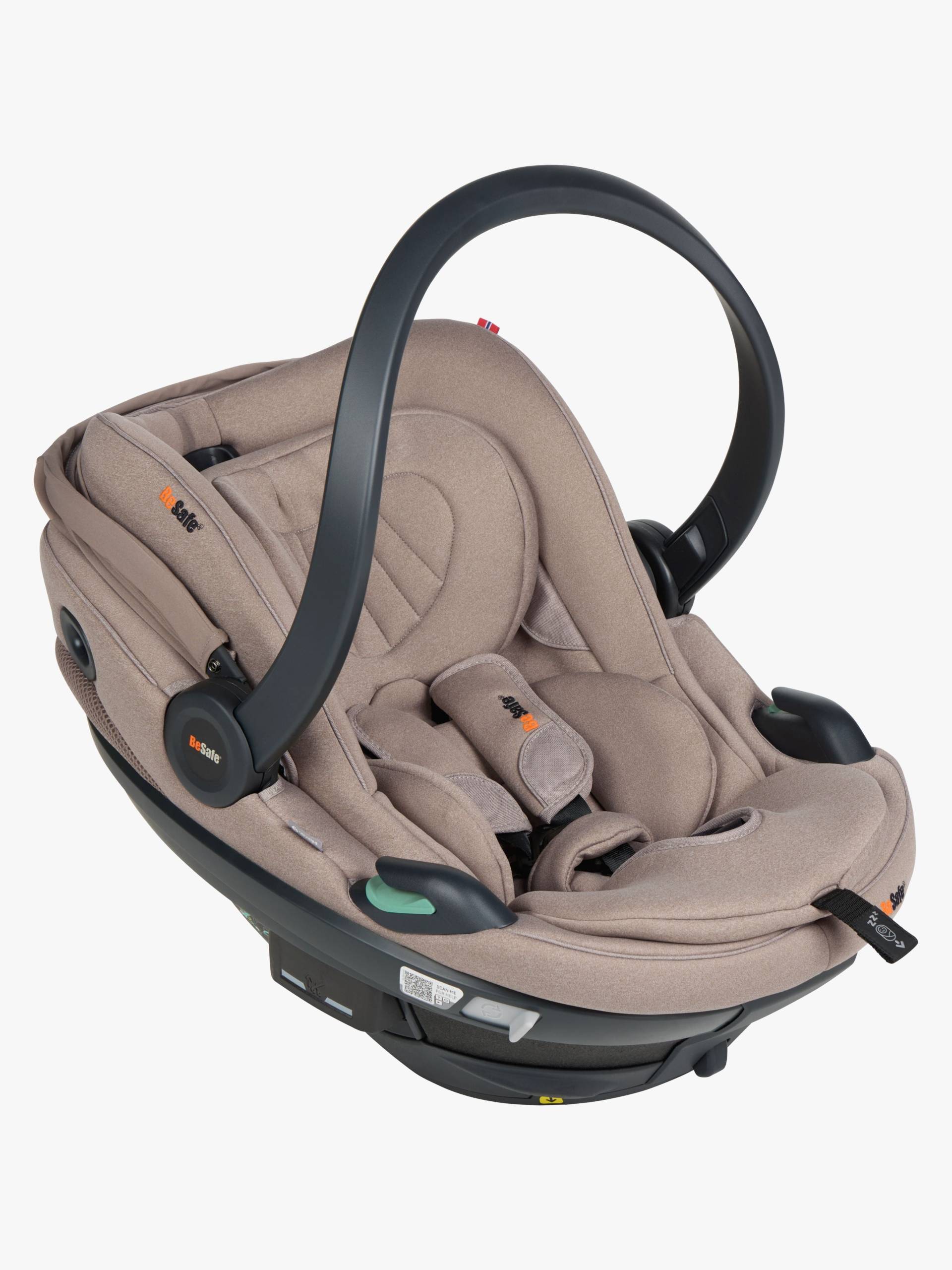 BeSafe Go Beyond 2 Babyschale, Dark Sand Soft Breeze BeSafe Go Beyond 2 Babyschale, Dark Sand Soft Breeze von BeSafe