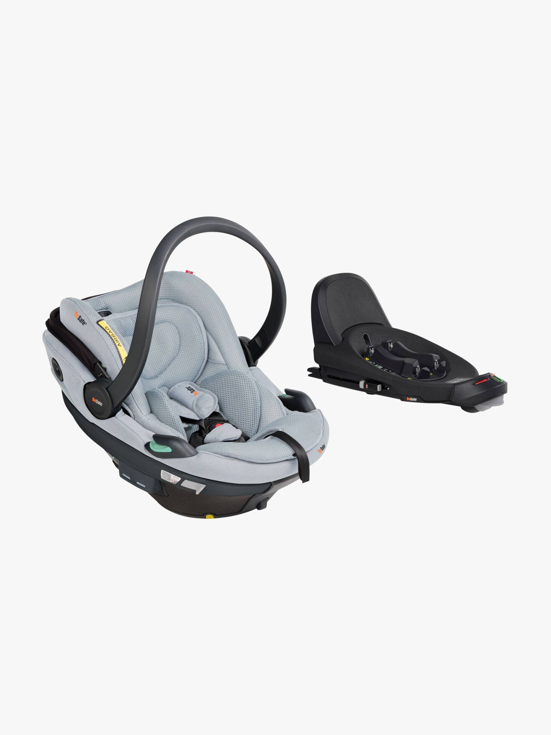 BeSafe Go Beyond 2 Babyschale inkl. Beyond Basis, Peak Mesh von BeSafe