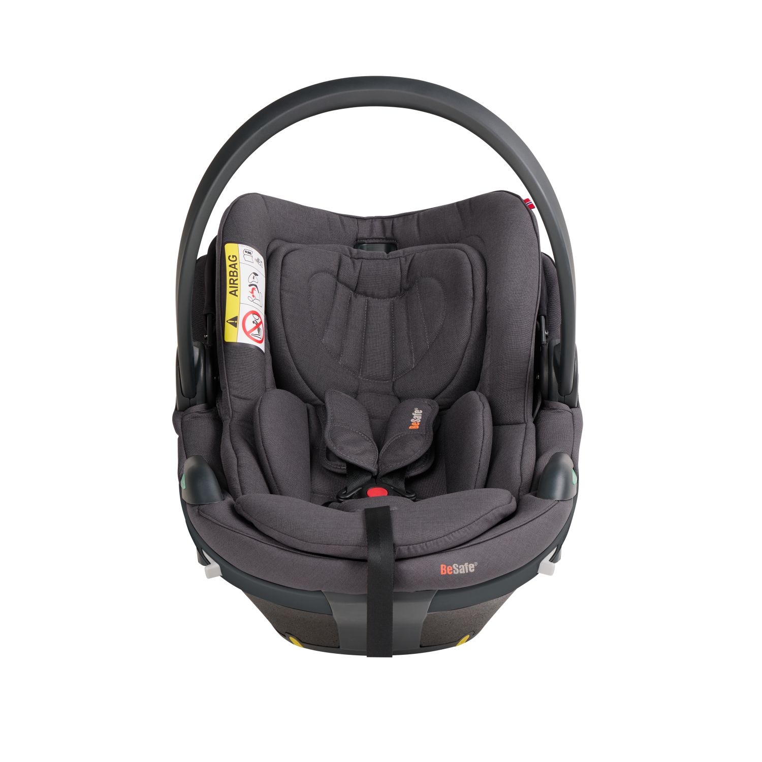 BeSafe Go Beyond² Babyschale - Dark Grey Melange von BeSafe
