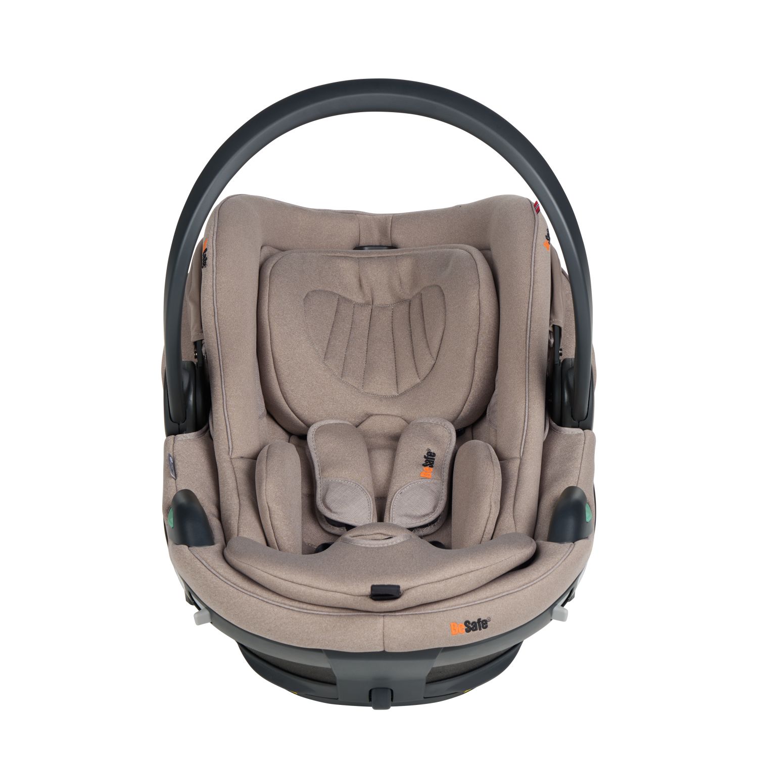 BeSafe Go Beyond² Babyschale - Dark Sand Soft Breeze von BeSafe
