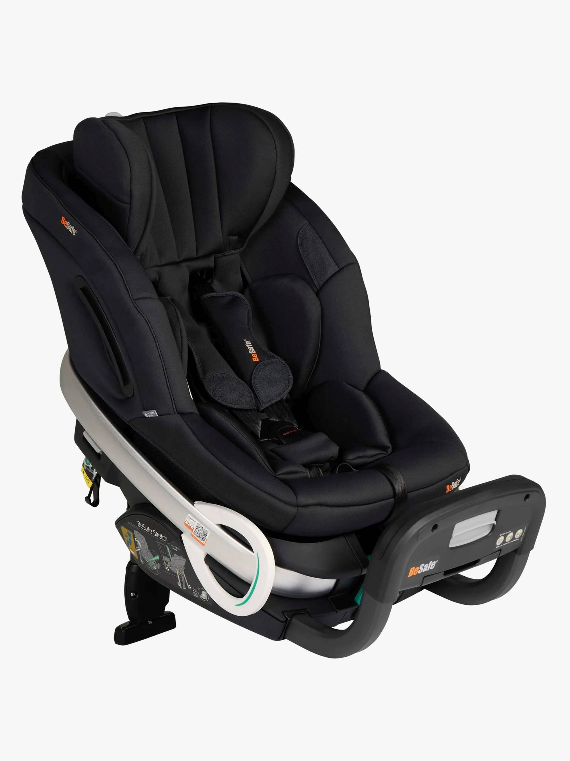 BeSafe Stretch Kindersitz, Black Soft Breeze von BeSafe