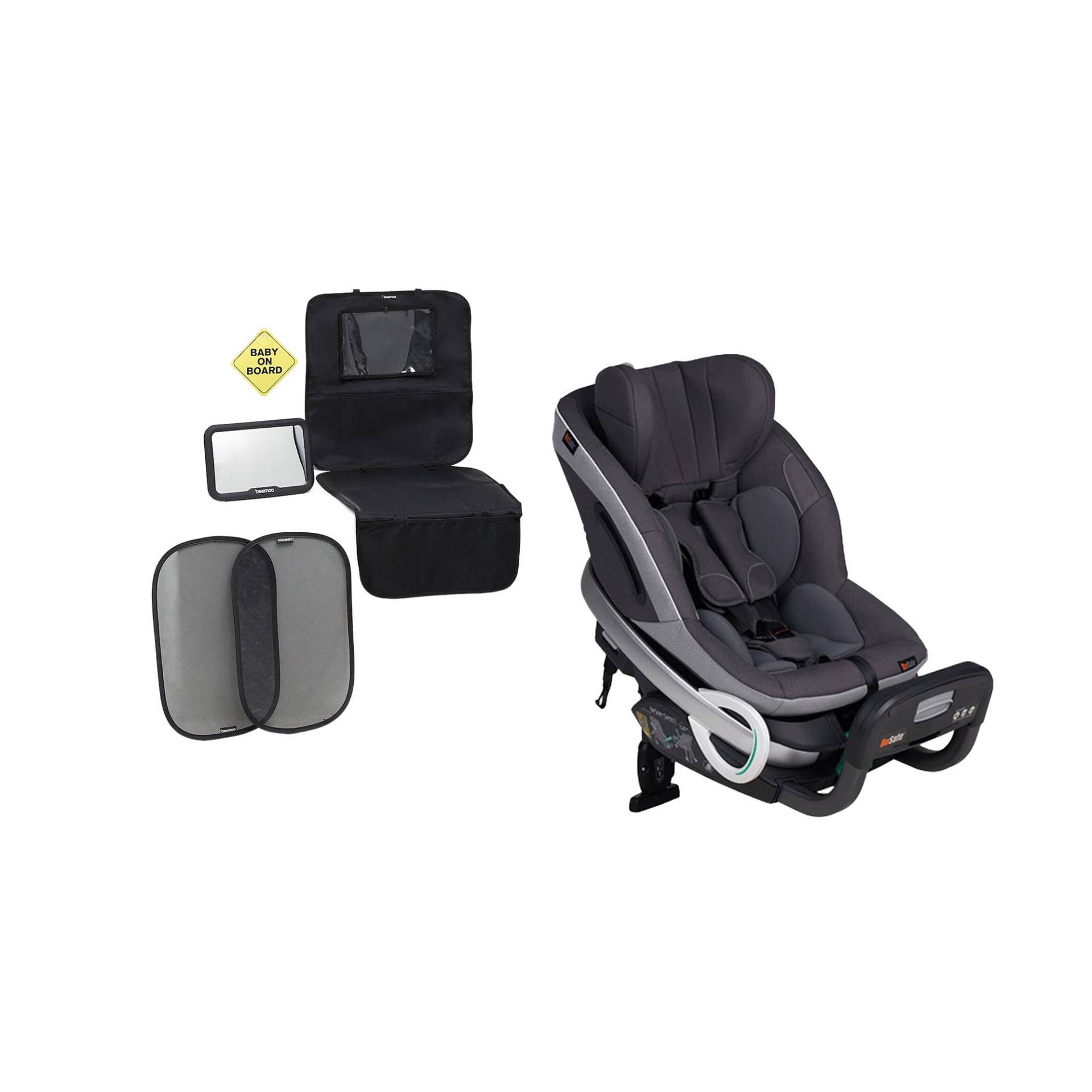 BeSafe Stretch Kindersitz inkl. Zubehörpaket, Metallic Mélange von BeSafe