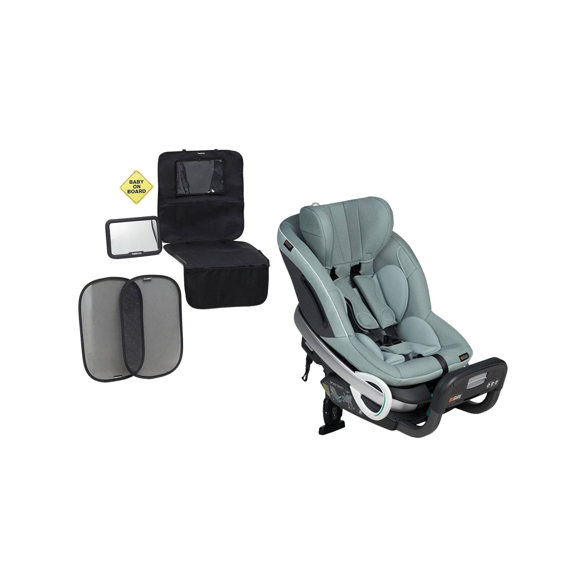 BeSafe Stretch Kindersitz inkl. Zubehörpaket, Sea Green Mélange BeSafe Stretch Kindersitz inkl. Zubehörpaket, Sea Green Mélange von BeSafe
