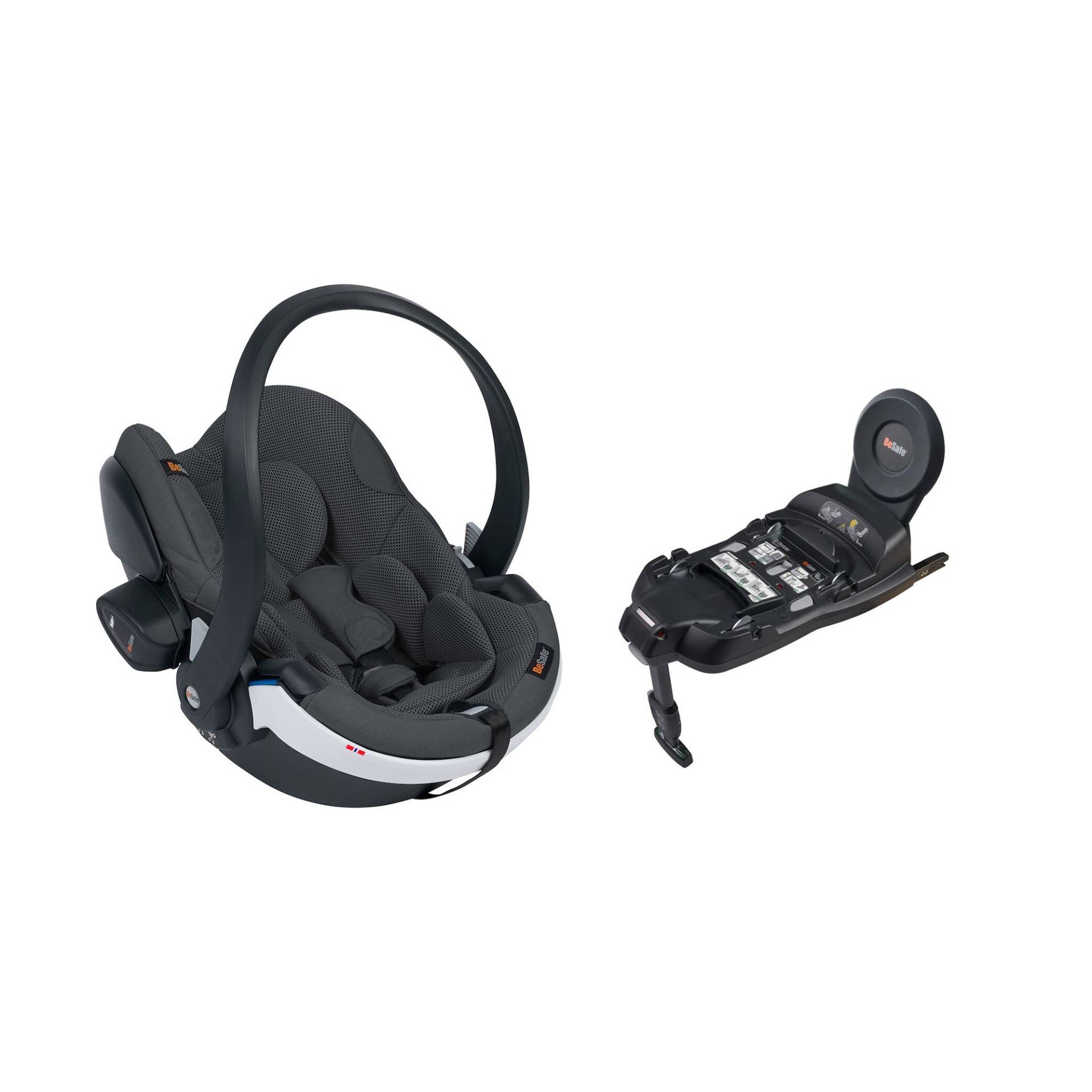 BeSafe iZi Go Modular X2 Babyschale inkl. Basis, Anthracite Mesh BeSafe iZi Go Modular X2 Babyschale inkl. Basis, Anthracite Mesh von BeSafe