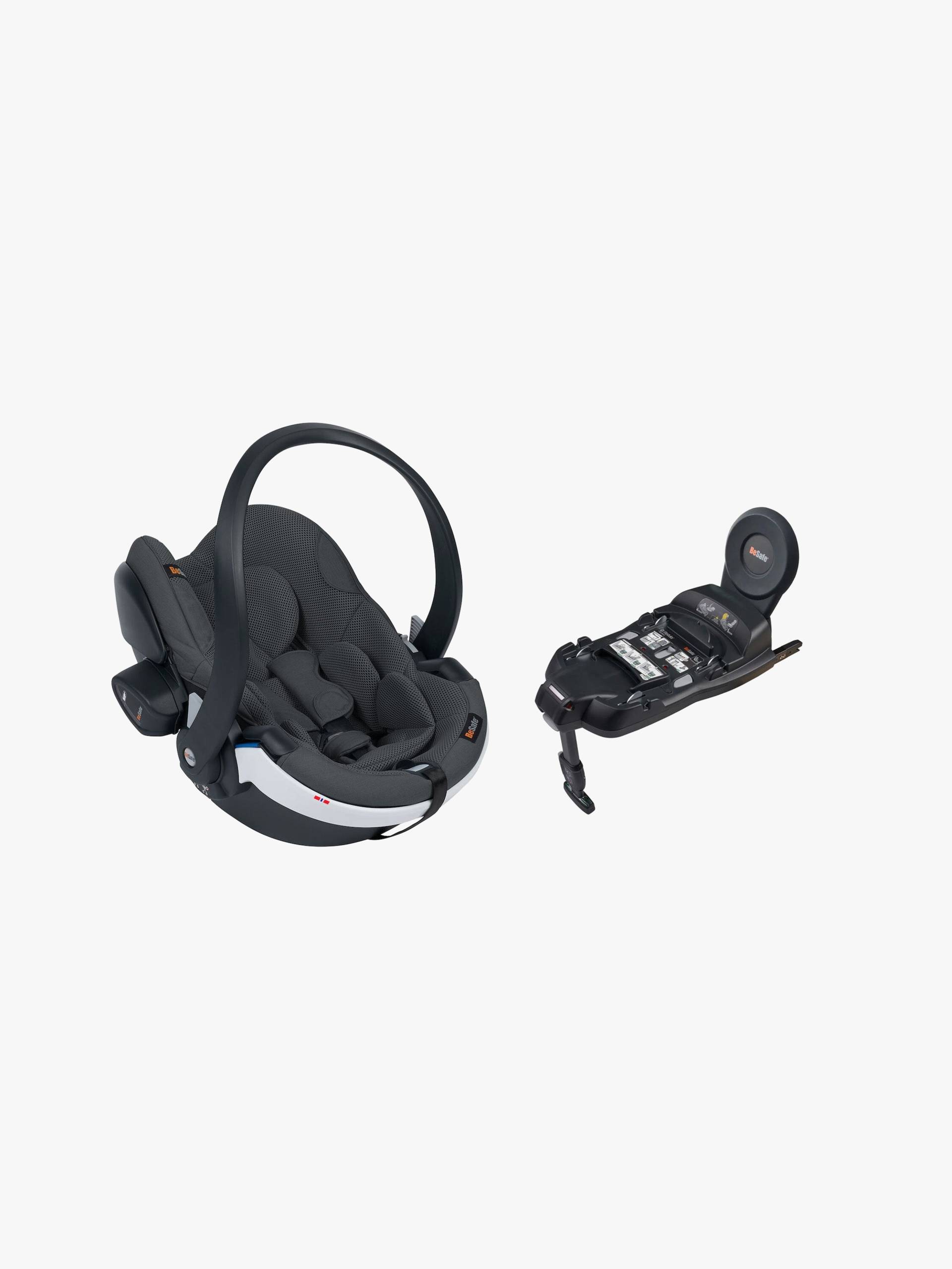 BeSafe iZi Go Modular X2 Babyschale inkl. Basis, Anthracite Mesh von BeSafe
