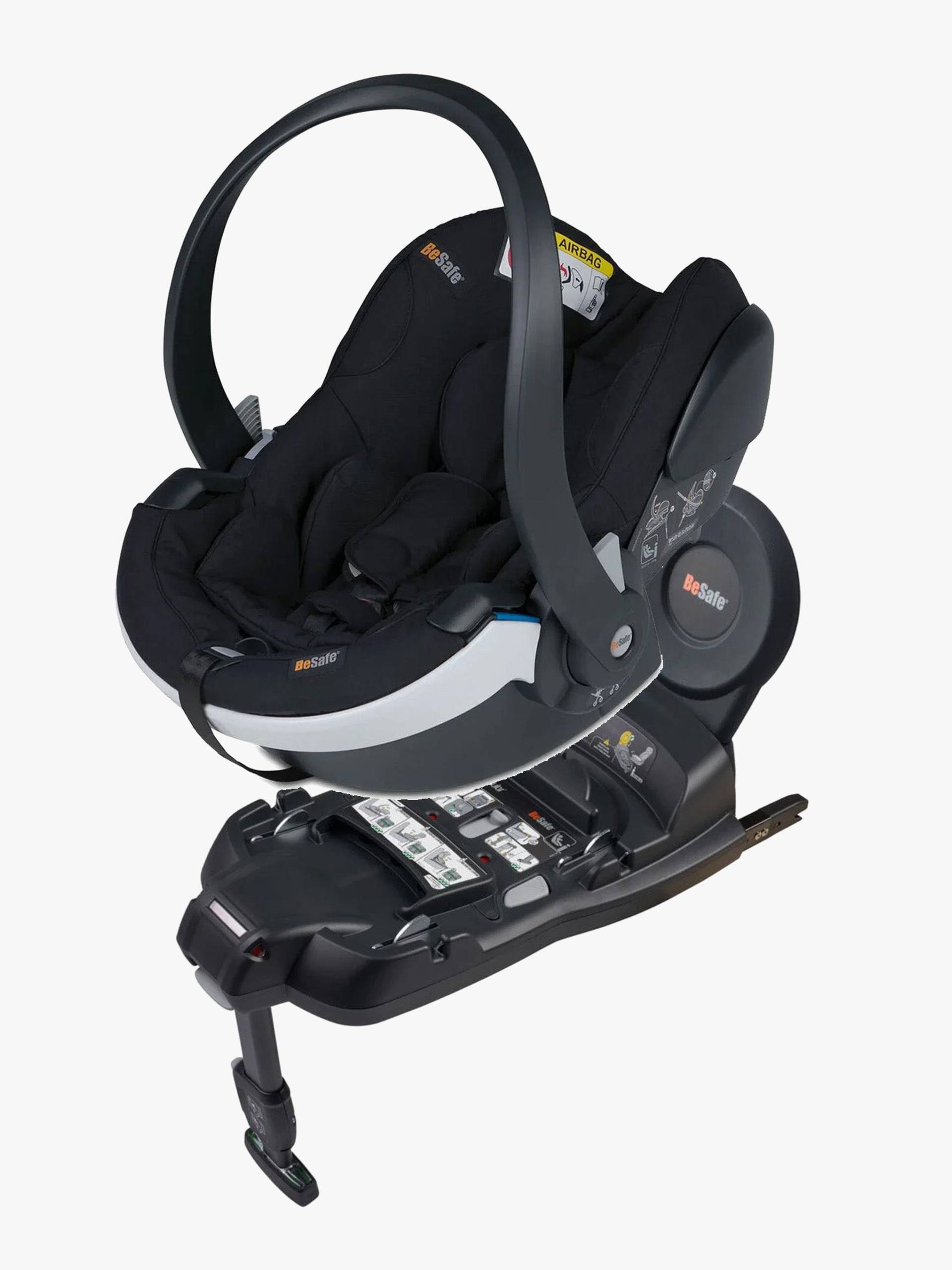 BeSafe iZi Go Modular X2 Babyschale inkl. Basis, Fresh Black Cab von BeSafe