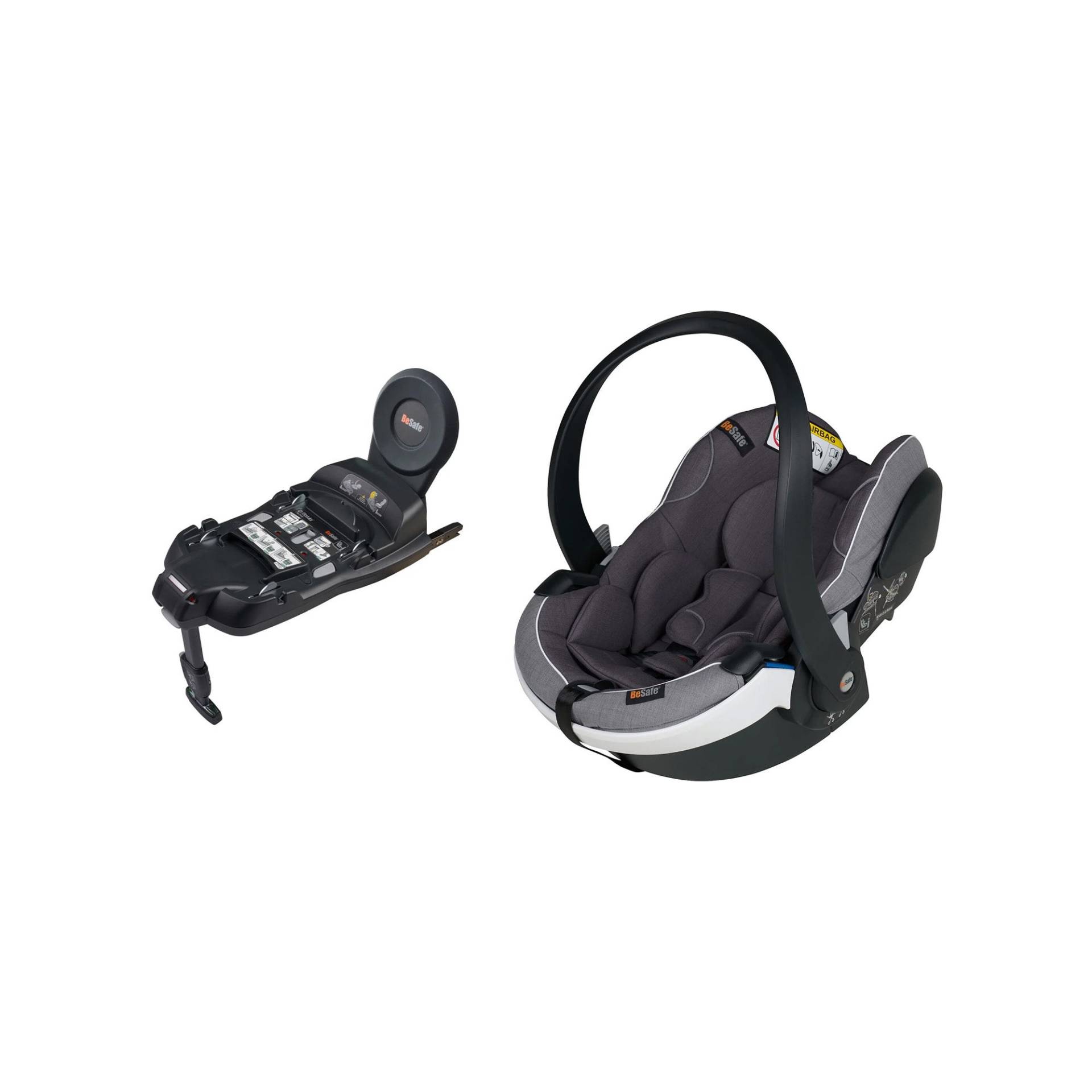 BeSafe iZi Go Modular X2 Babyschale inkl. Basis, Metallic Melange BeSafe iZi Go Modular X2 Babyschale inkl. Basis, Metallic Melange von BeSafe
