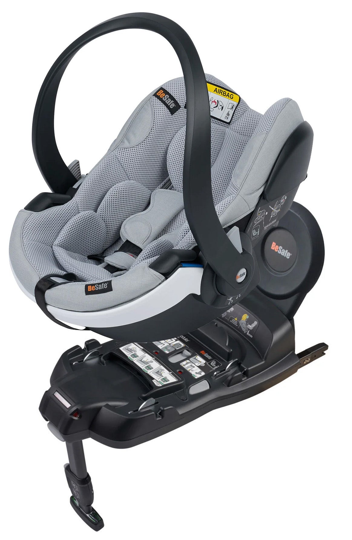 BeSafe iZi Go Modular X2 Babyschale inkl. Basis, Peak Mesh BeSafe iZi Go Modular X2 Babyschale inkl. Basis, Peak Mesh von BeSafe
